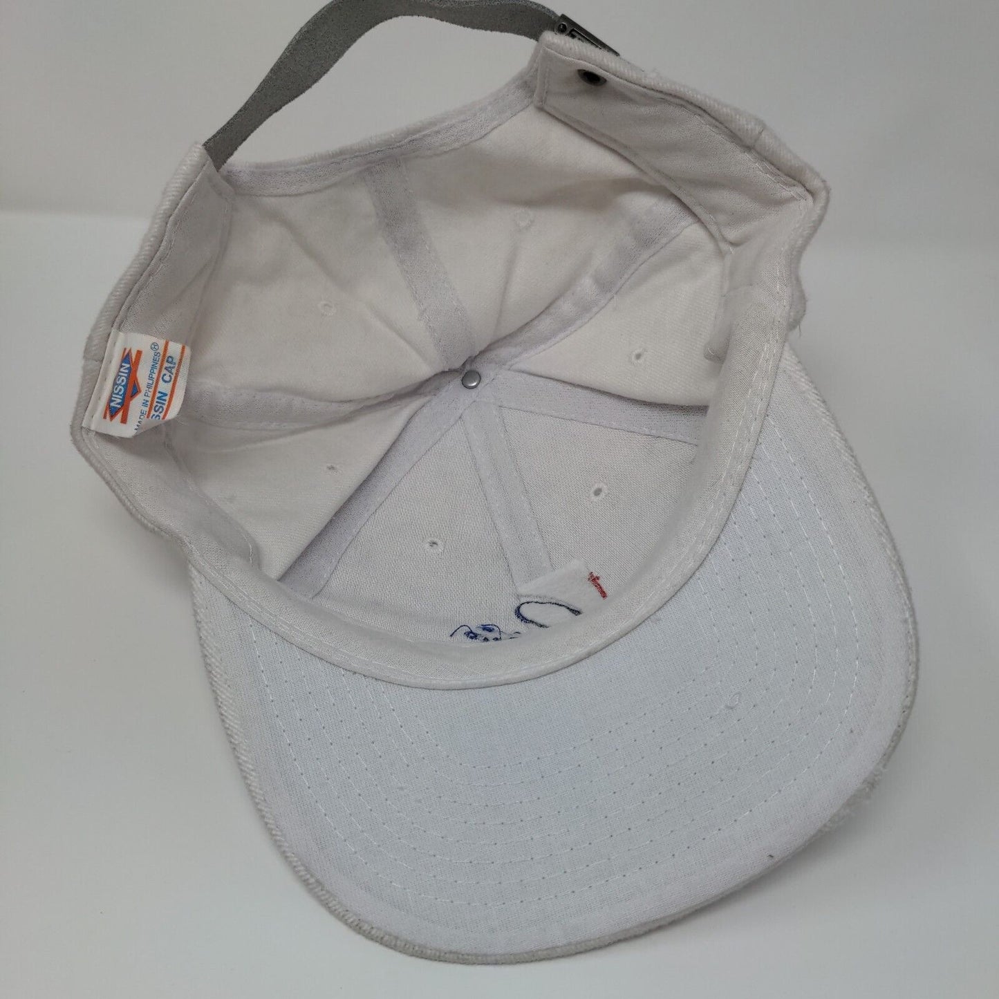 Paris Las Vegas Slideback Hat White One Size Embroidered Nissin