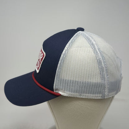 Outdoor Cap Trucker Hat Blue One Size Tractor Supply Co Patch Rope Mesh