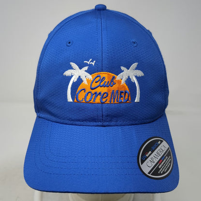 Cap America Club Core MED Punta Cana 2019 Blue OSFM Baseball Cap Hat Textured