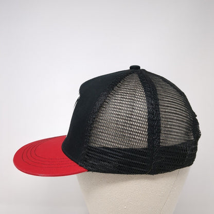 Fly Racing Snapback Mesh Back Trucker Hat Black One Size Colorblock