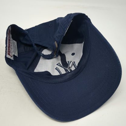 New York Yankees MLB American Needle Baseball Cap Blue One Size Tonal Logo Hat