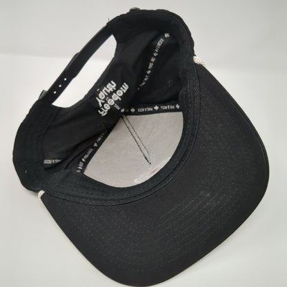 Freedom Youth Foundation Snapback Rope Hat Black One Size Embroidered