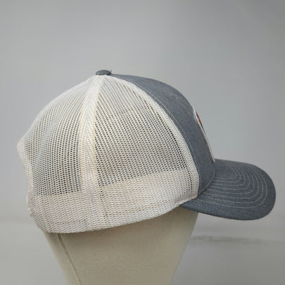 Richardson Trucker Hat Gray One Size Yee Yee Apparel Co Patch Mesh Snapback