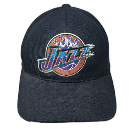 Utah Jazz NBA Sports Specialties Snapback Black Green Underbrim Hat Vintage