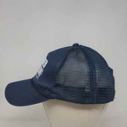 Dunder Mifflin Inc. Paper Company Trucker Hat Blue One Size Embroidered Mesh