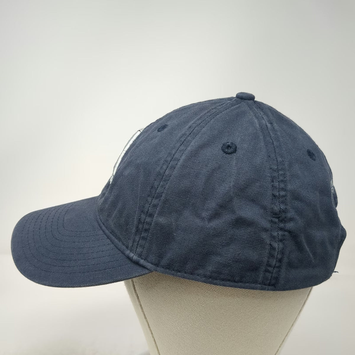 Eddie Bauer First Ascent Baseball Cap Blue One Size Slideback Hat Embroidered