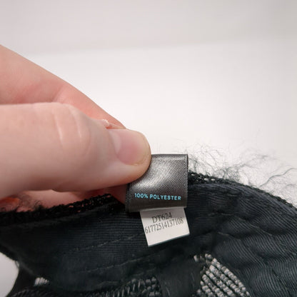 Idaho Freeride Snapback Trucker Hat Black One Size Mesh Back District