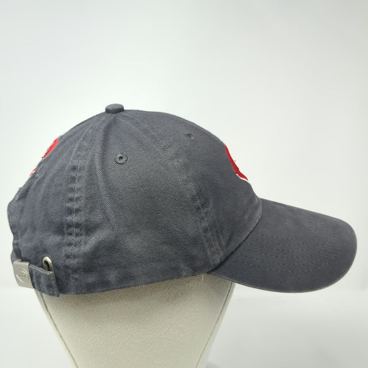 Outdoor Cap Cincinnati Reds MLB Gray Red Baseball Cap One Size Embroidered Hat