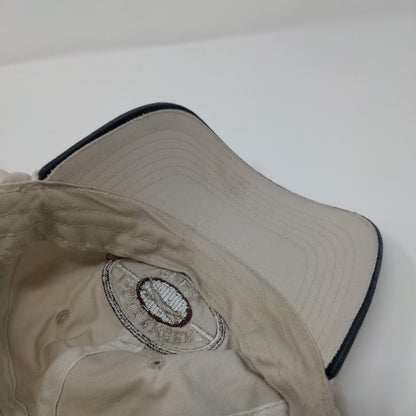 Slazenger Golf Slideback Hat Tan One Size Adjustable Embroidered