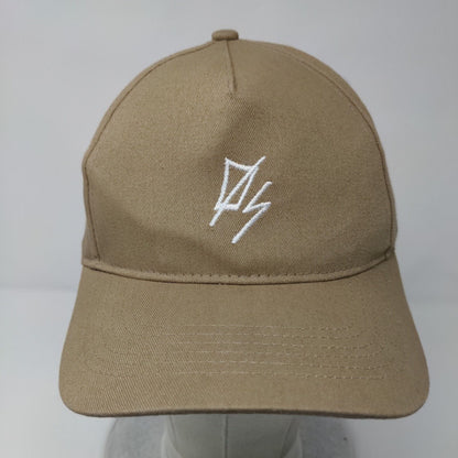 Big X Slideback Hat Tan OSFA Adjustable Embroidered Logo Vent Holes