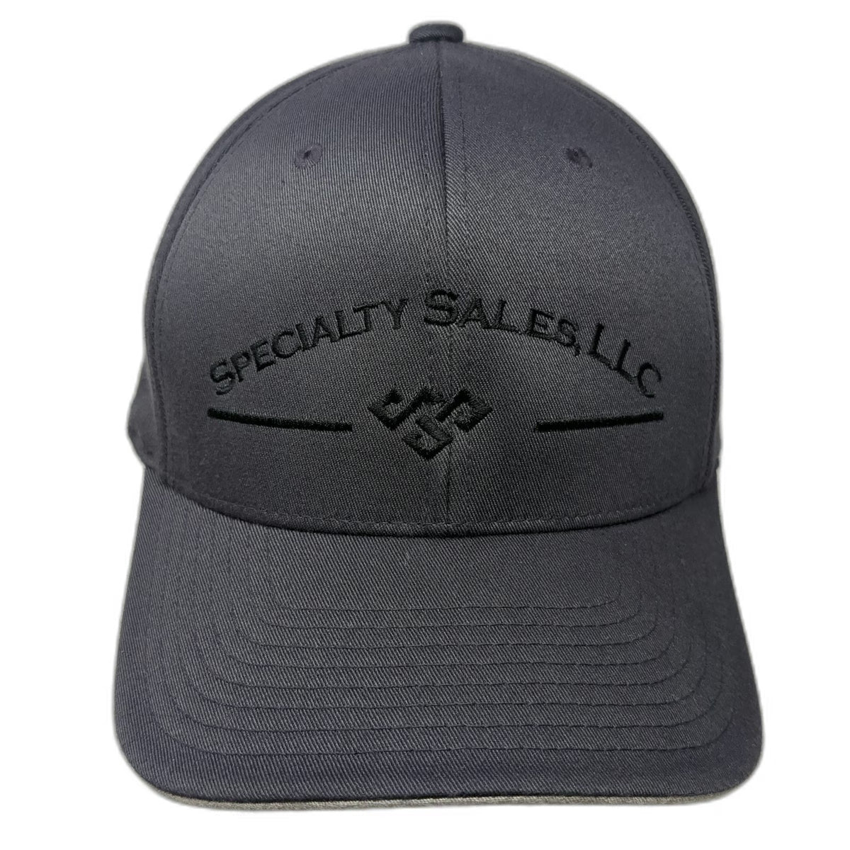 WearGuard Baseball Cap Gray L Flexfit Specialty Sales LLC Logo Curved Brim Hat