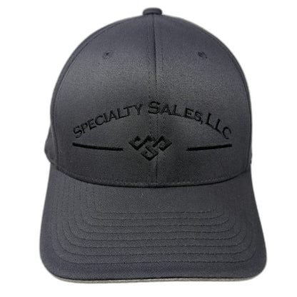 WearGuard Baseball Cap Gray L Flexfit Specialty Sales LLC Logo Curved Brim Hat
