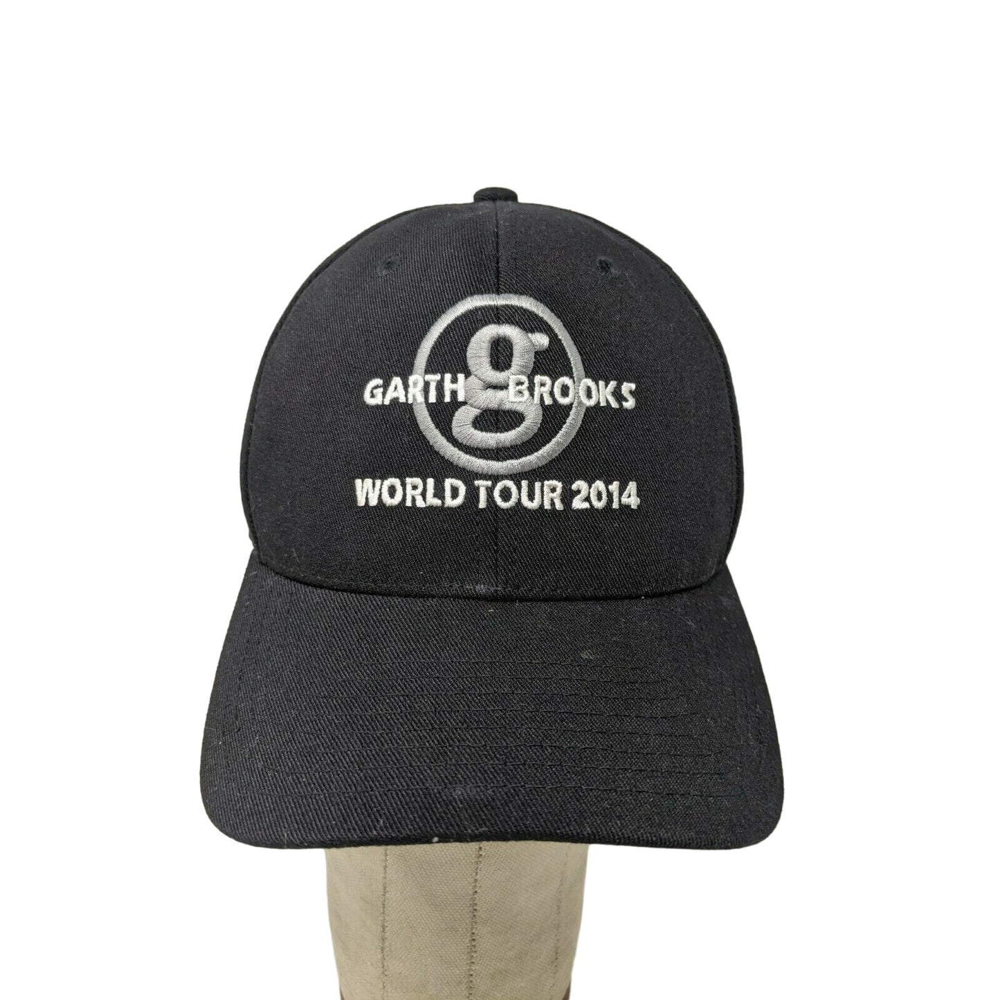 Garth Brooks 2014 World Tour Concert Hat Cap Adjustable Strapback Black