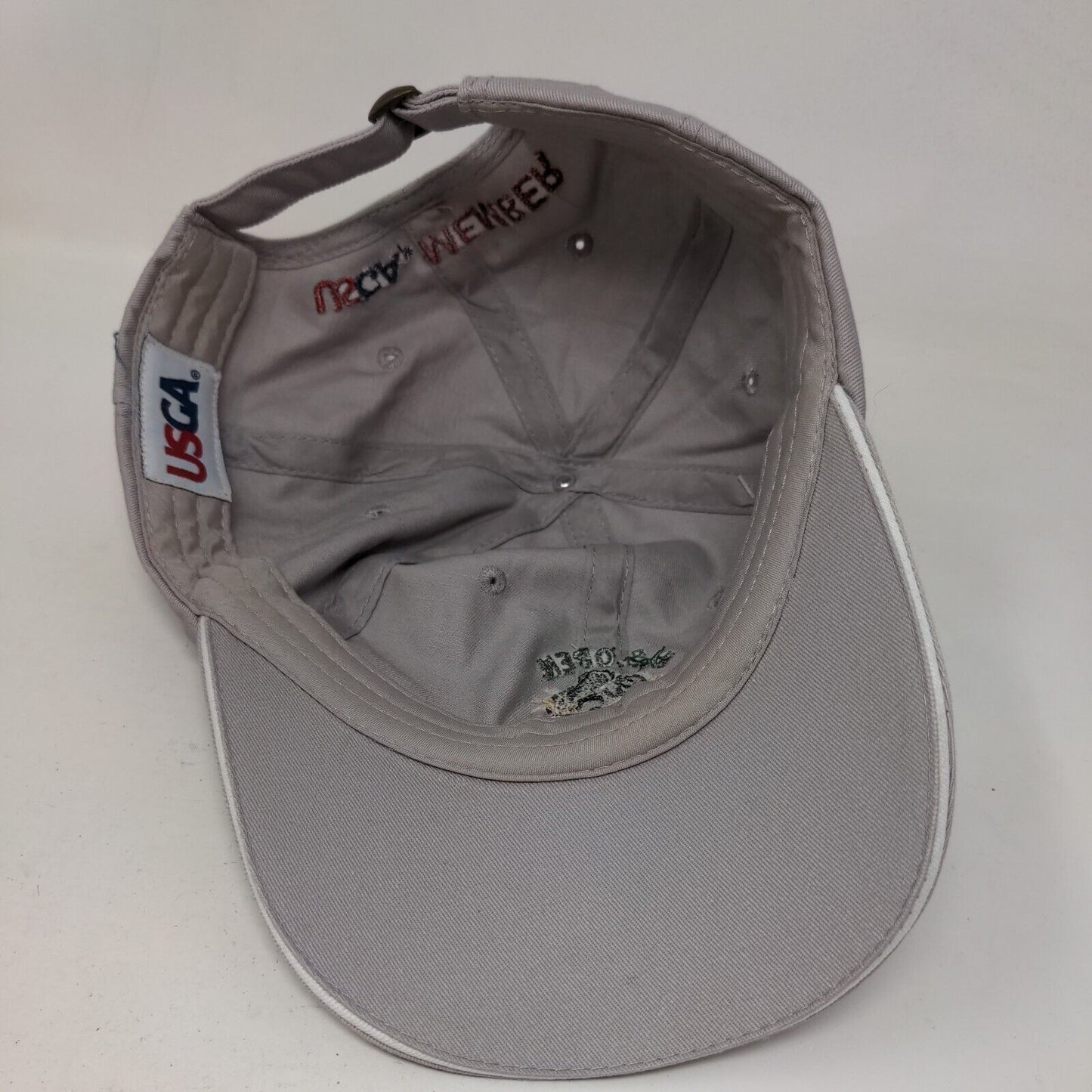 US Open 2016 Oakmont Squirrel Slideback Hat Gray One Size USGA Member