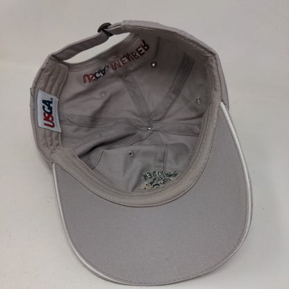 US Open 2016 Oakmont Squirrel Slideback Hat Gray One Size USGA Member