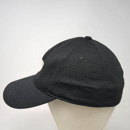 Russell Baseball Cap Black XL Performance Mesh Athletic Elastic Fitted Hat