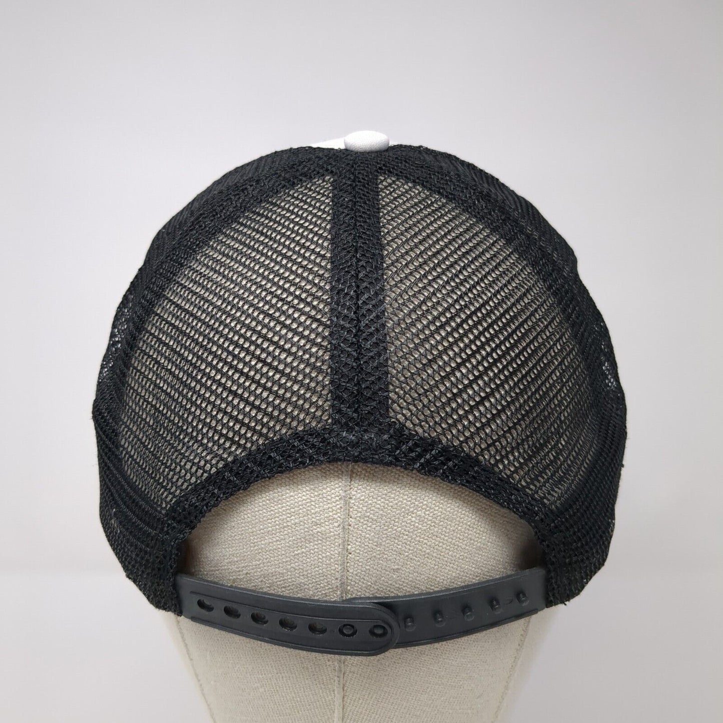 Idaho Freeride Snapback Trucker Hat Black One Size Mesh Back District