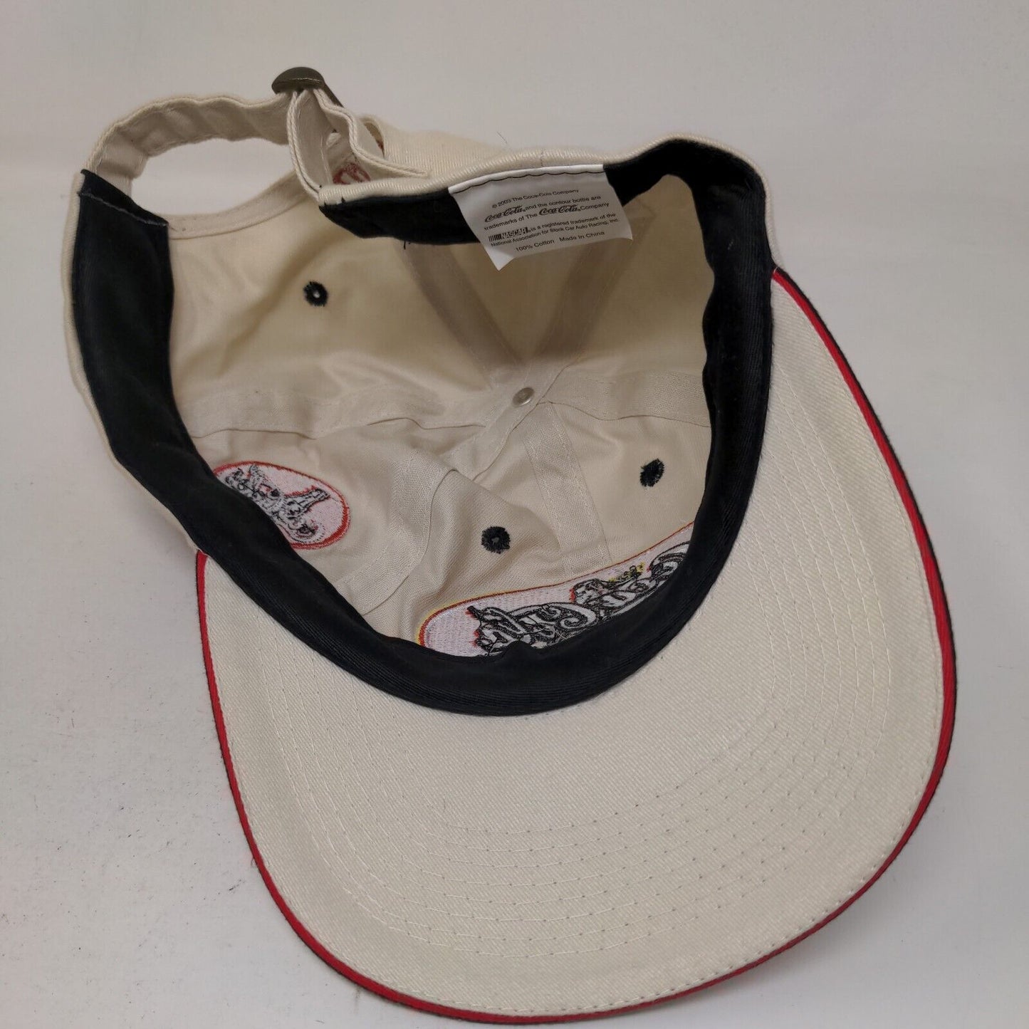 Coca Cola Racing Family Men's Slideback Hat #45 Kyle Petty Tan OSFA Vintage 2003
