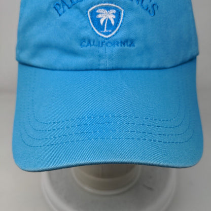 Palm Springs California Slideback Hat Blue One Size Prairie Mountain
