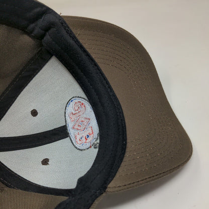 Job Men's Strapback Hat Brown OSFA Embroidered Virgin Rolling Papers Logo