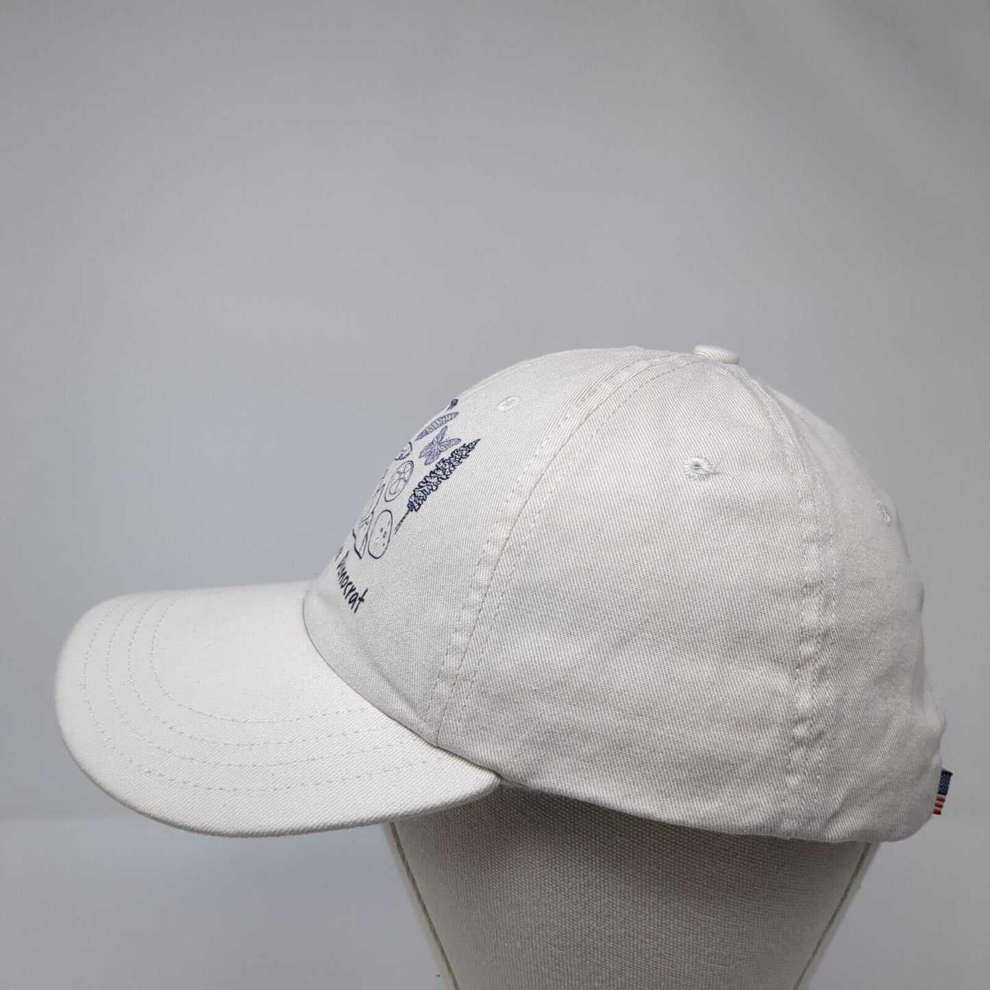 Idaho Grown Democrat Slideback Hat Cream One Size Adjustable 6 Panel Unionwear