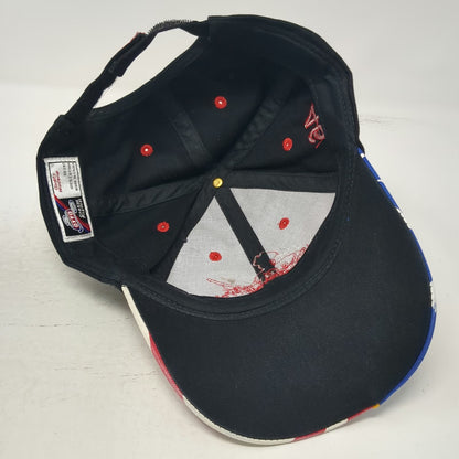 OTTO 2007 NRA Humboldt River American Flag Brim Black One Size Baseball Cap Hat