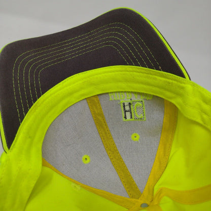 HC Hibbard Construction Strapback Hat Multi OSFA Embroidered Colorblock