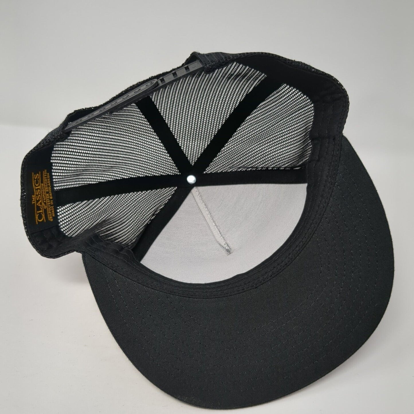 Sam Henry Music Snapback Mesh Back Trucker Hat Black One Size Yupoong