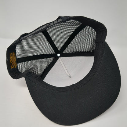 Sam Henry Music Snapback Mesh Back Trucker Hat Black One Size Yupoong
