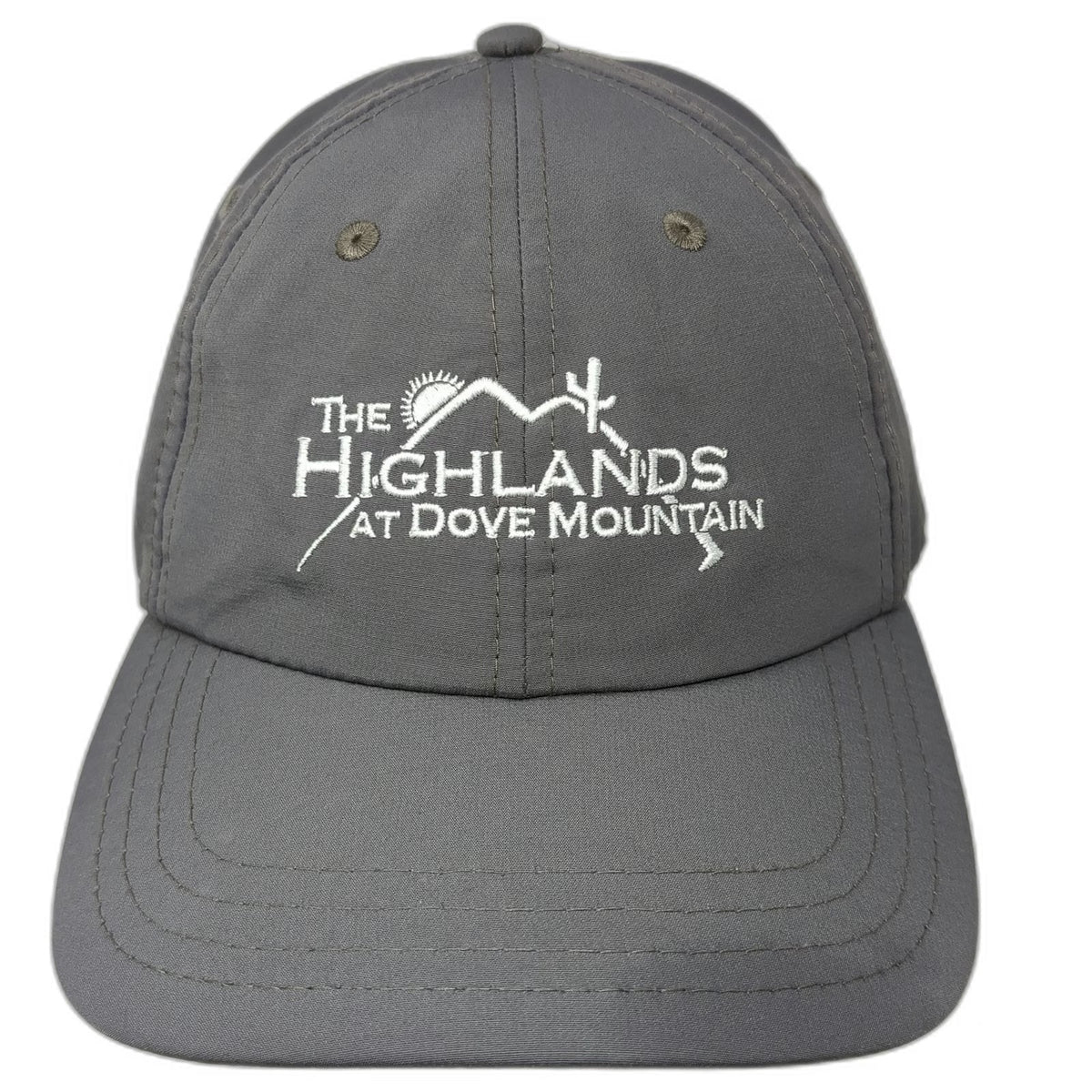 Pukka Baseball Cap Gray One Size Polyester Strapback Highlands Dove Mountain Hat