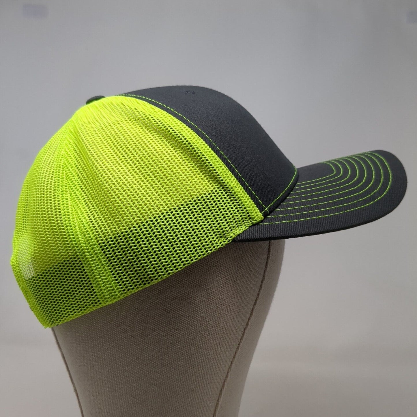 Rev Drilling Inc Snapback Trucker Hat Multicolor One Size Mesh Back