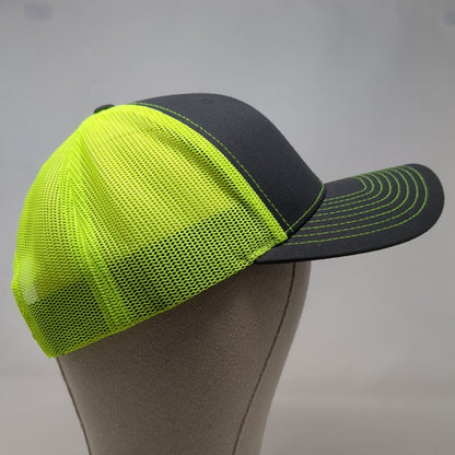 Rev Drilling Inc Snapback Trucker Hat Multicolor One Size Mesh Back