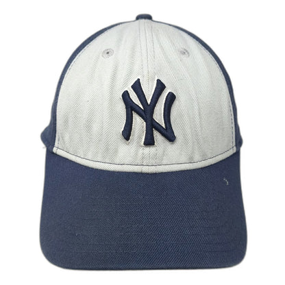 New Era New York Yankees MLB Baseball Cap Blue L 39THIRTY Stretch Fit Hat Logo