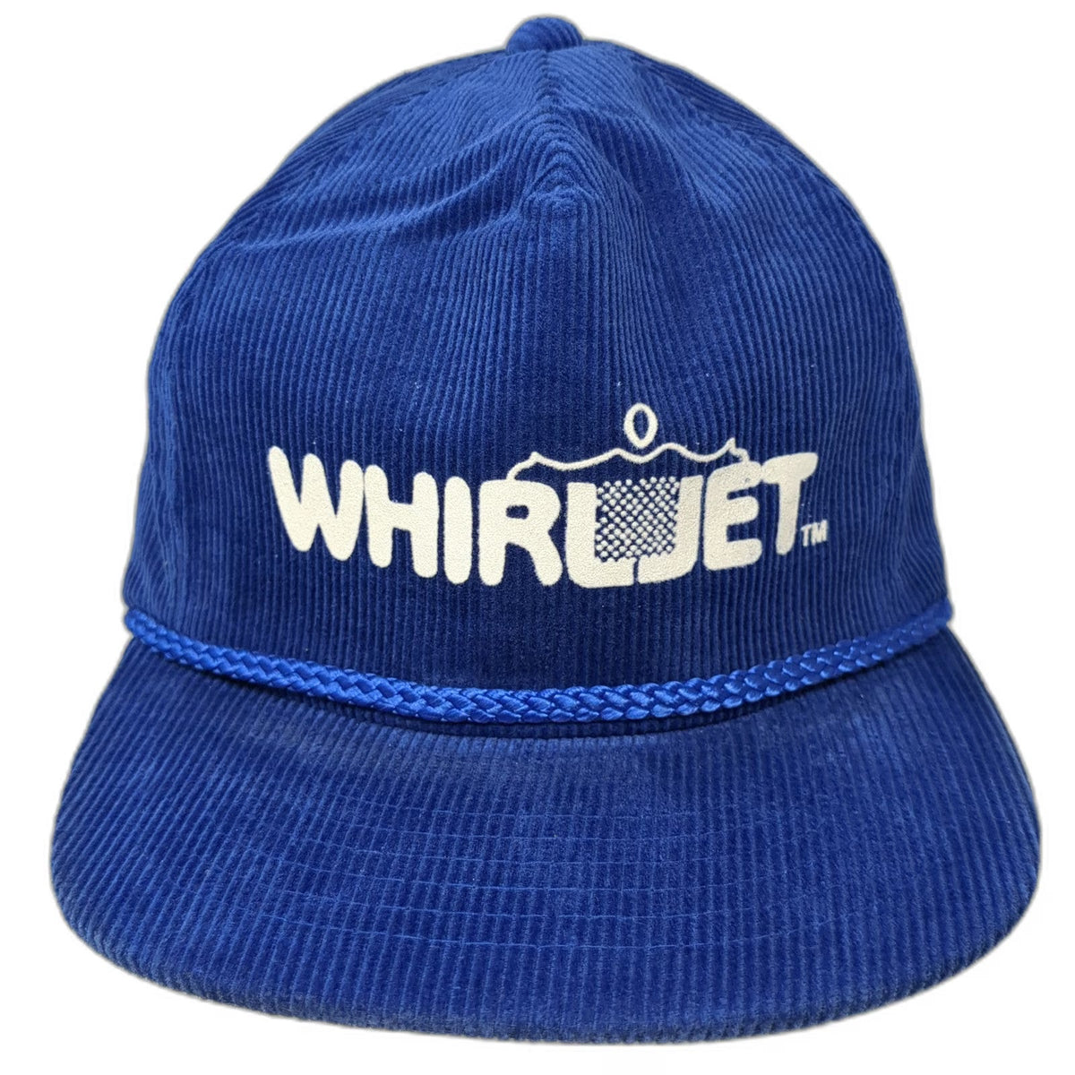 AmaPro Whirljet 5 Panel Hat Blue One Size Corduroy Rope Brim Slideback Cap