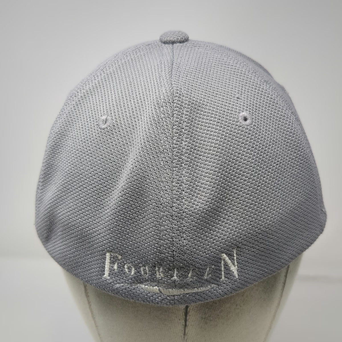 TravisMathew Baseball Cap Gray One Size Feather Fourteen Flexfit Athletic Hat