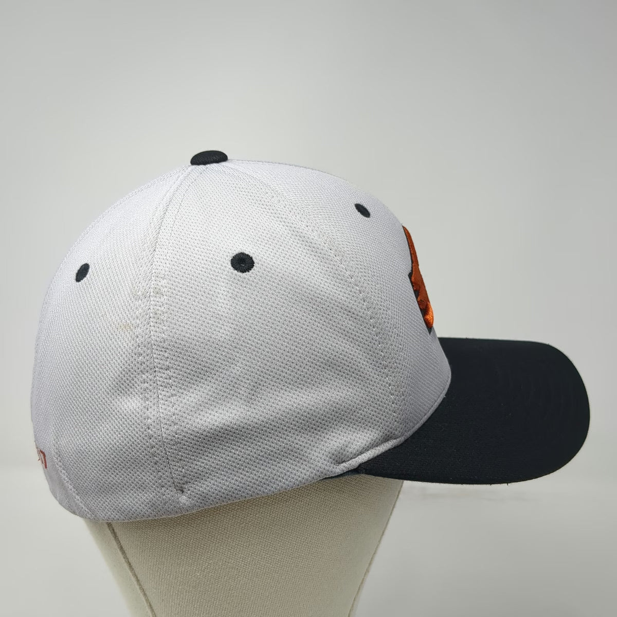 Pacific Headwear Baseball Cap Gray M Flexfit Earn It Star Logo Performance Hat