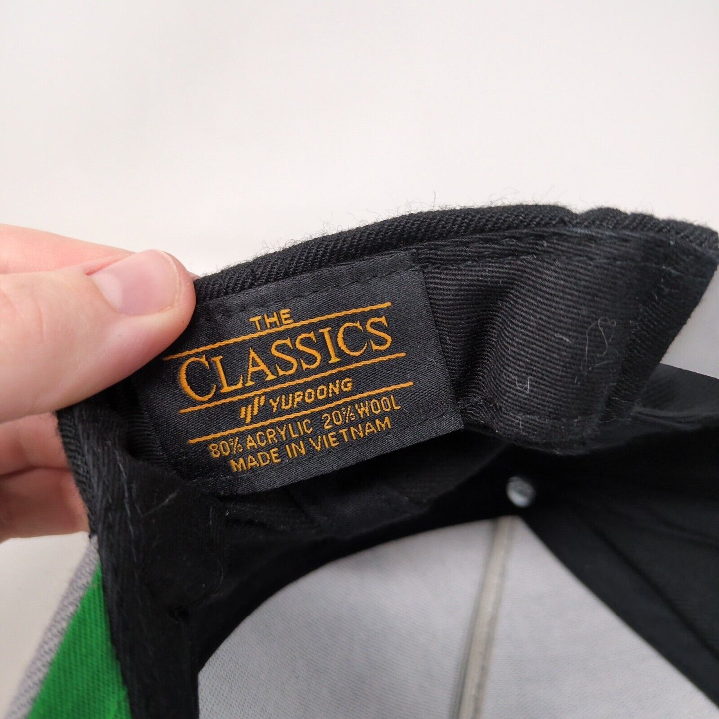 Rockslide Premium Salts Snapback Hat Black One Size Colorblock