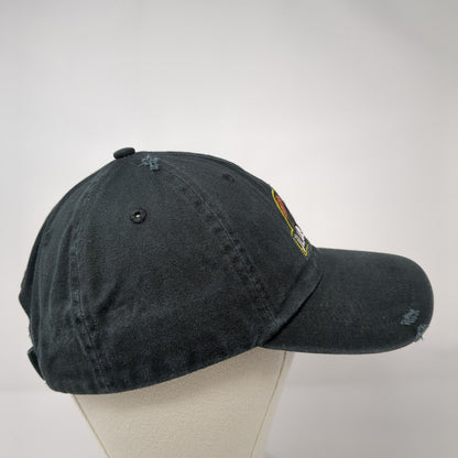 Jurassic Park Strapback Hat Black OSFA Adjustable Universal Studios