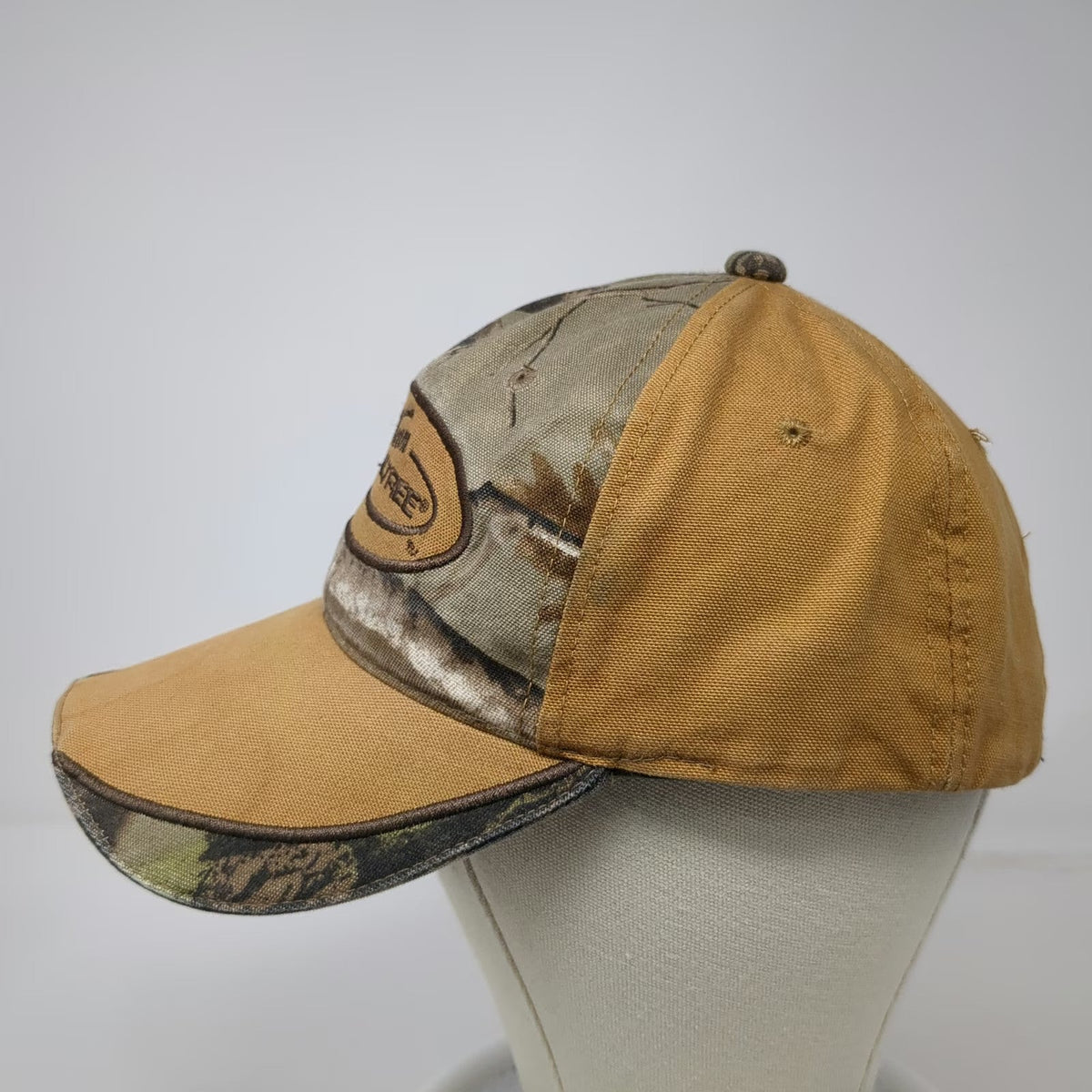 Signatures Team Realtree Brown Camo Baseball Cap One Size Strapback Hunting Hat