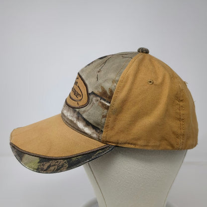 Signatures Team Realtree Brown Camo Baseball Cap One Size Strapback Hunting Hat