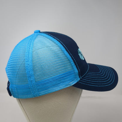 Augusta Sportswear Baseball Cap Blue One Size Kauai Marathon Mesh Back Hat Race