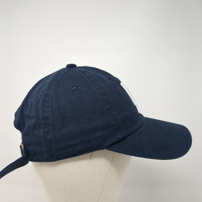 LA Slideback Hat Blue One Size Adjustable Embroidered American Needle