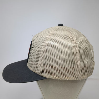 Ditch Witch Trucker Hat Beige Gray One Size Mesh Back Snapback Patch Heavy Duty