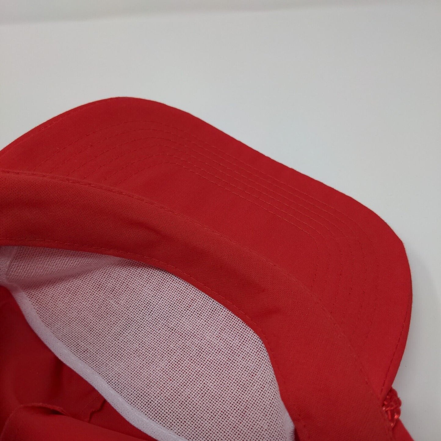 Idaho Peace Officers Memorial Strapback Rope Hat Red OSFA Solid Otto