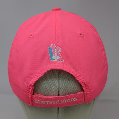 Vineyard Vines Baseball Cap Pink One Size Americas Cup Bermuda 2017 Hat