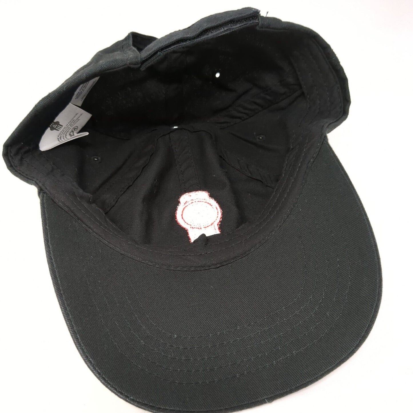 KW Kenworth Strapback Hat Black One Size Adjustable Embroidered 6 Panel Cotton