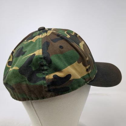 Alpinestars Baseball Cap Green Woodland Camo XL Flexfit Embroidered Logo Hat