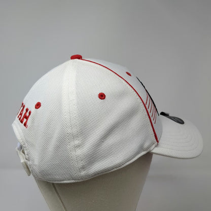 Under Armour Utah Utes NCAA 5 Panel White Hat One Size Strapback Iso-Chill
