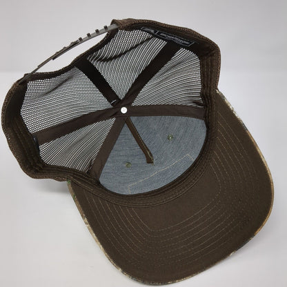 Summit Correctional Services Snapback Trucker Hat Camouflage OS Mesh Richardson