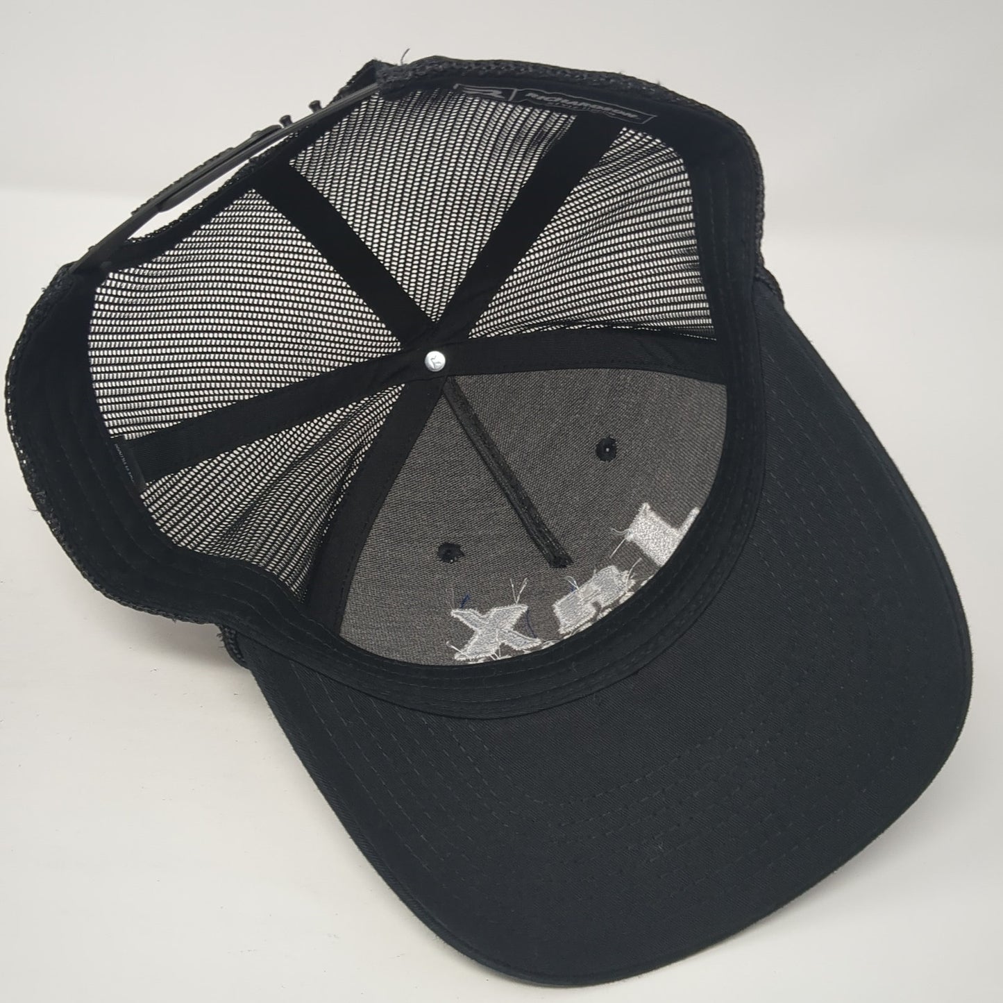 Jax Nutrition Snapback Mesh Back Trucker Hat Black One Size Richardson